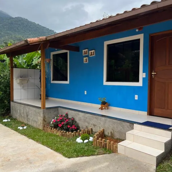 Chalé azul em Lumiar,Nova friburgo,5 km do centro de Lumiar
