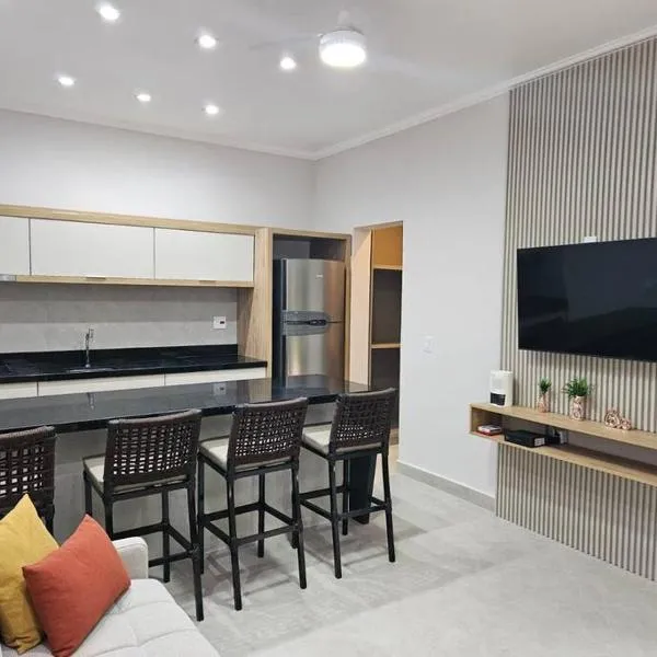 Flat Amarilis em Riviera de São Lourenço, Completo, com Serviço de Hotelaria, Enxoval e Arrumação