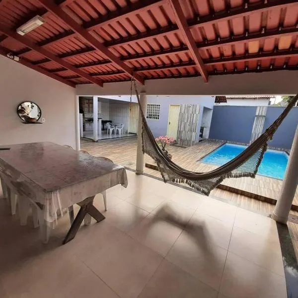 Casa agradável e aconchegante com piscina