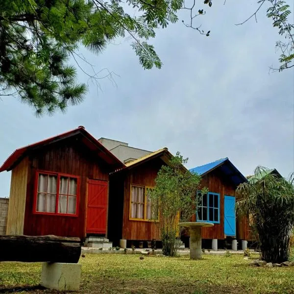 Recanto Cabanas vermelha