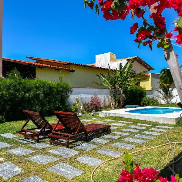 Casa Egípcia em Morro branco - na quadra da praia