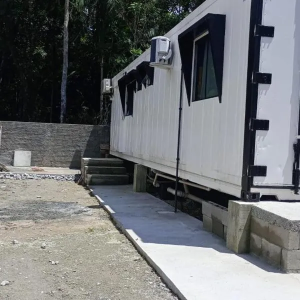 Tiny House completa proximo a Arena OPUS
