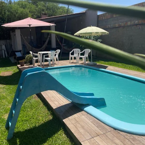 Chalé Rústico com piscina